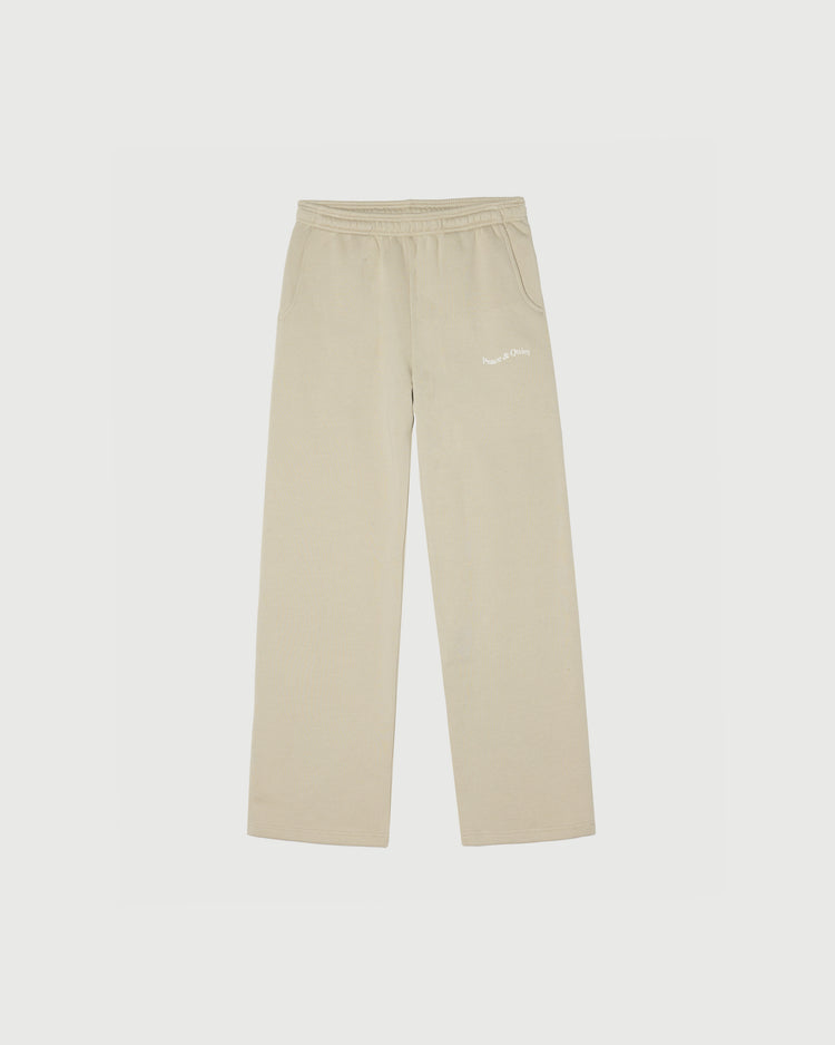 Stencil Sweatpants - Taupe