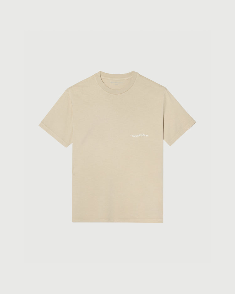 Stencil Tee - Taupe