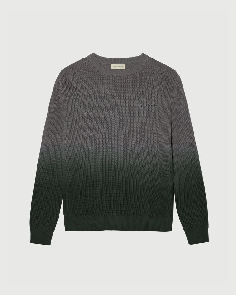 Wordmark Knit Sweater - Pine