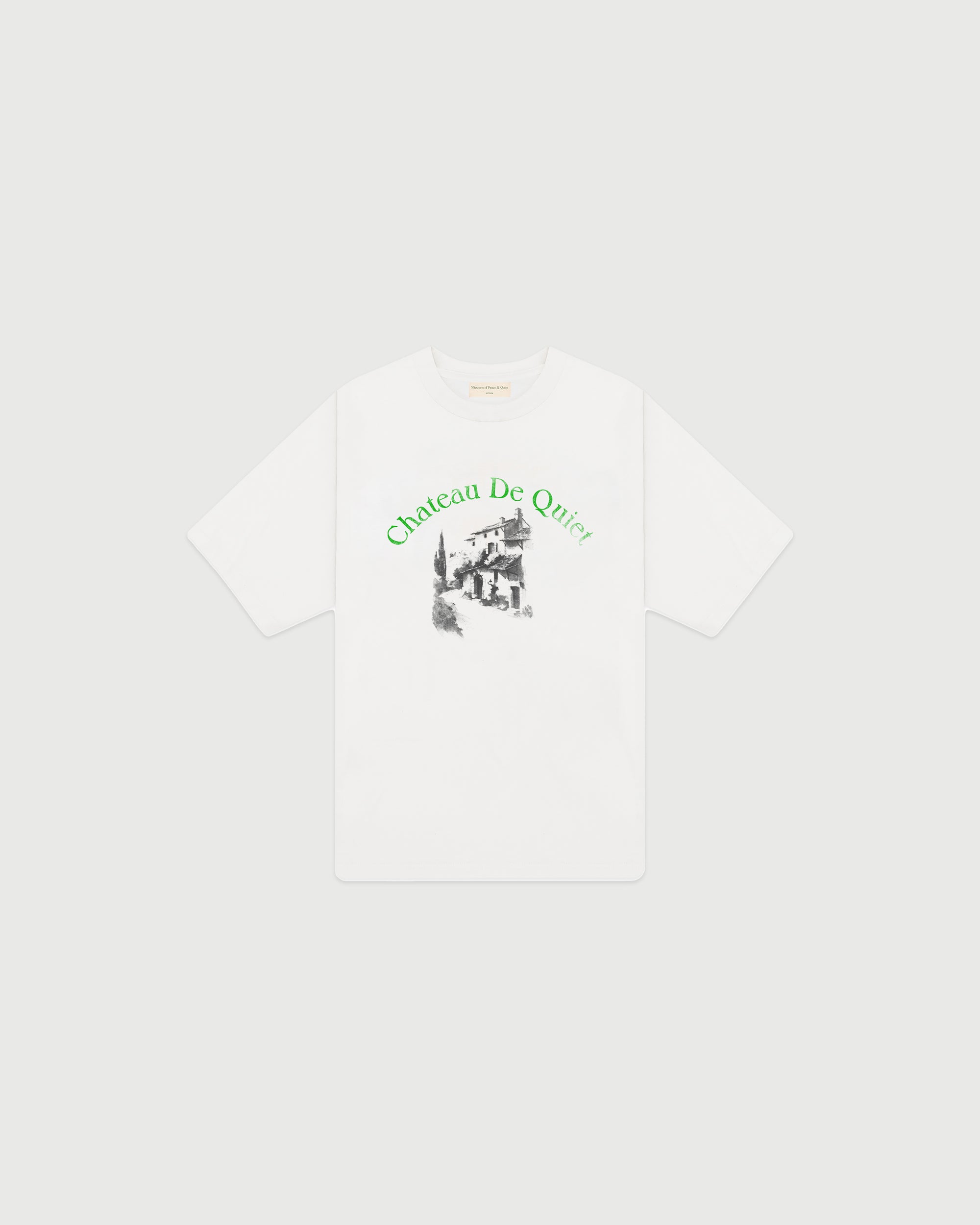 Chateau De Quiet Tee - White