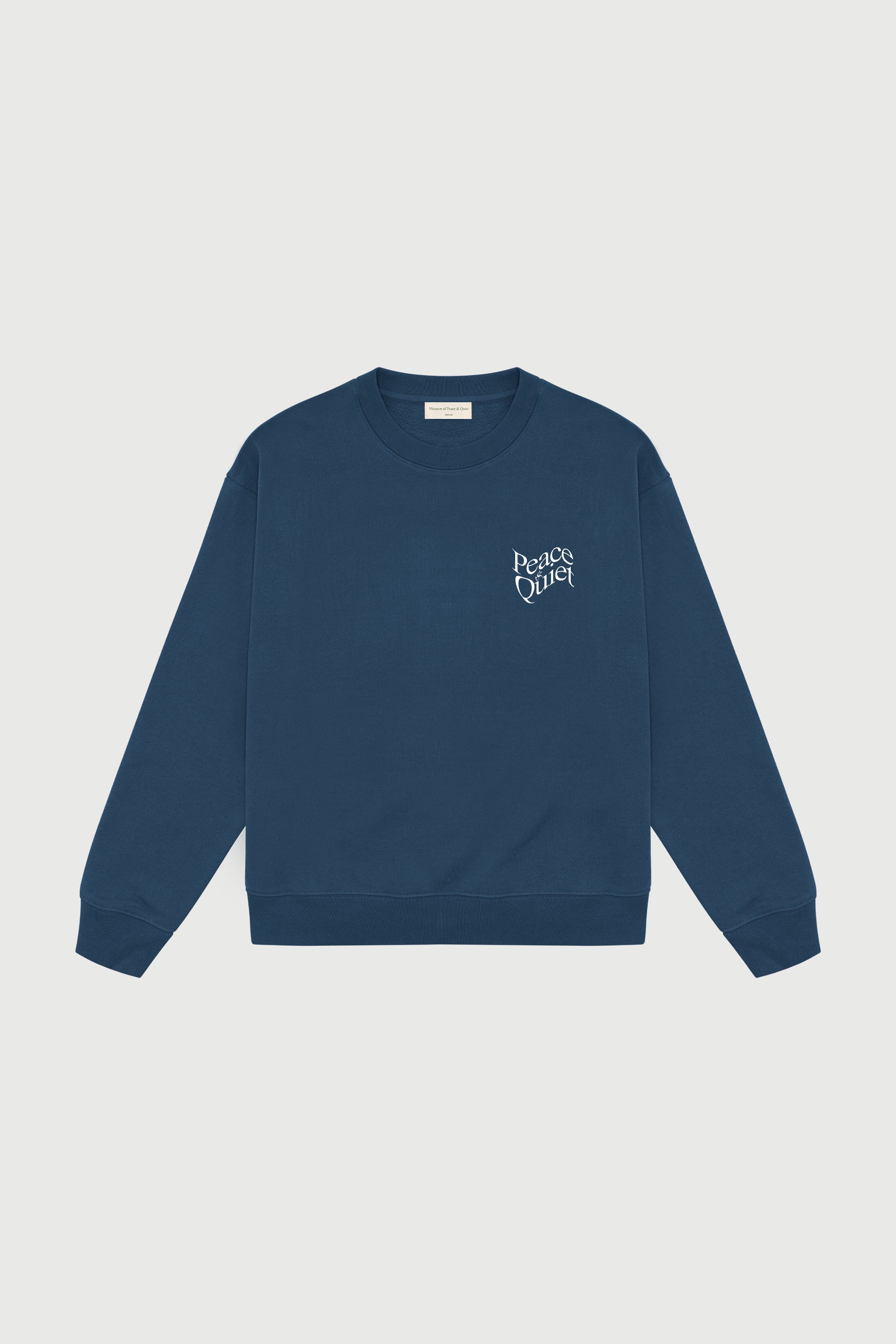 Warped Crewneck - Navy — Museum of Peace & Quiet