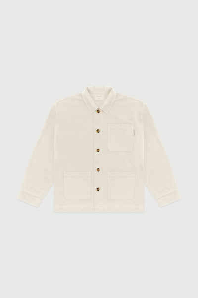 MoPQ Chore Coat - Bone — Museum of Peace & Quiet MoPQ Chore Coat - Bone — Museum of Peace & Quiet