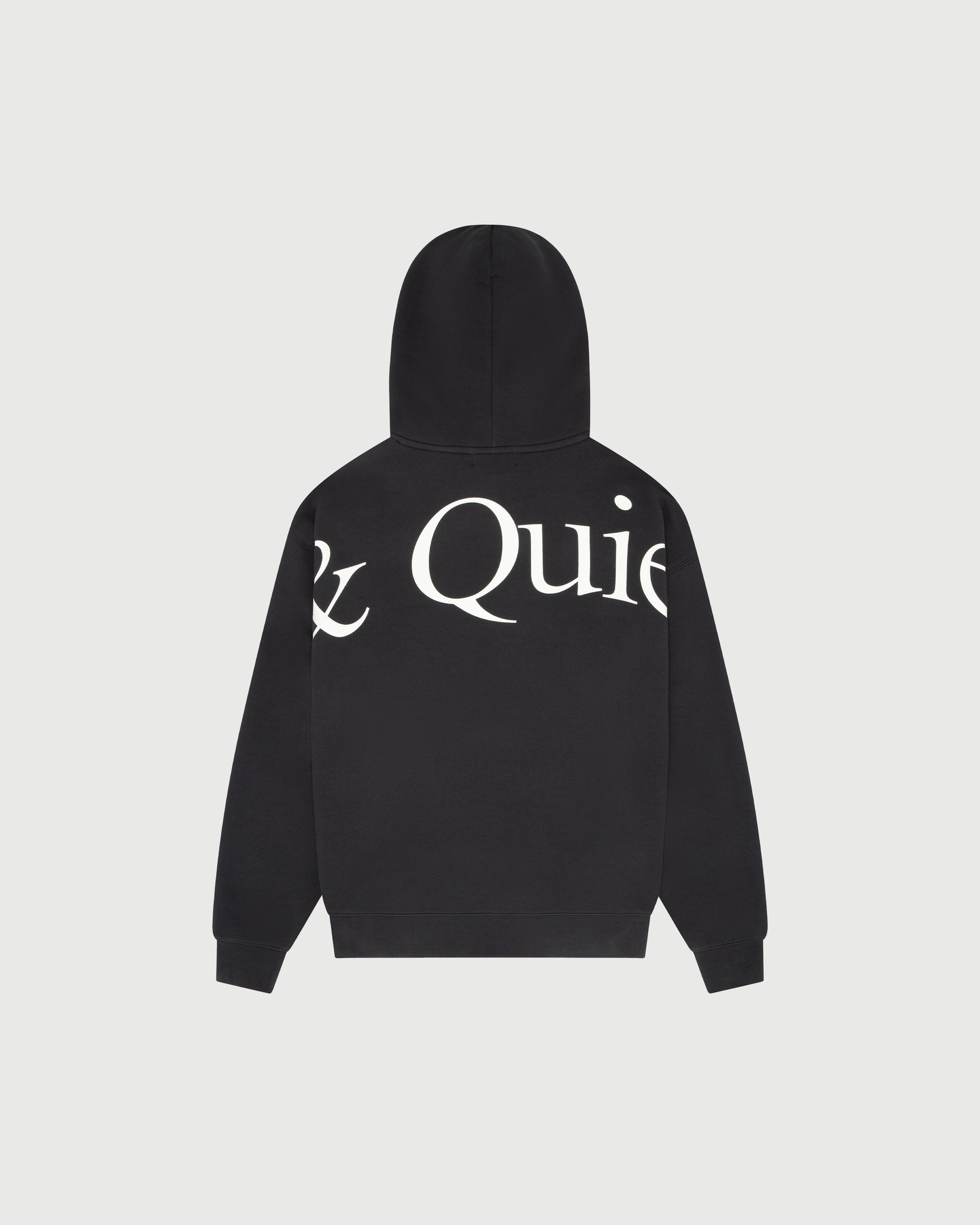 Jumbo Wordmark Hoodie - Black — Museum of Peace & Quiet