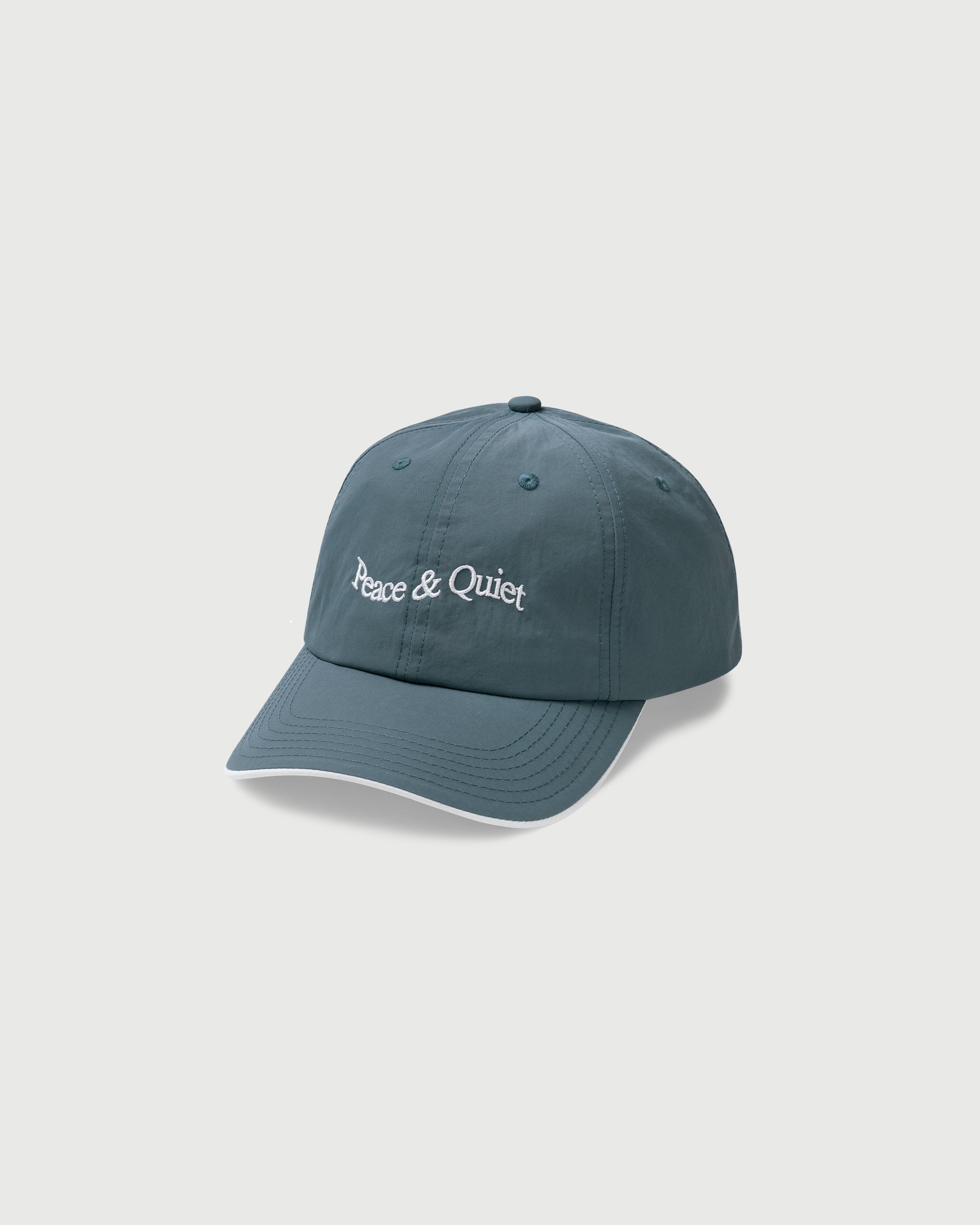Nylon Wordmark Hat - Slate