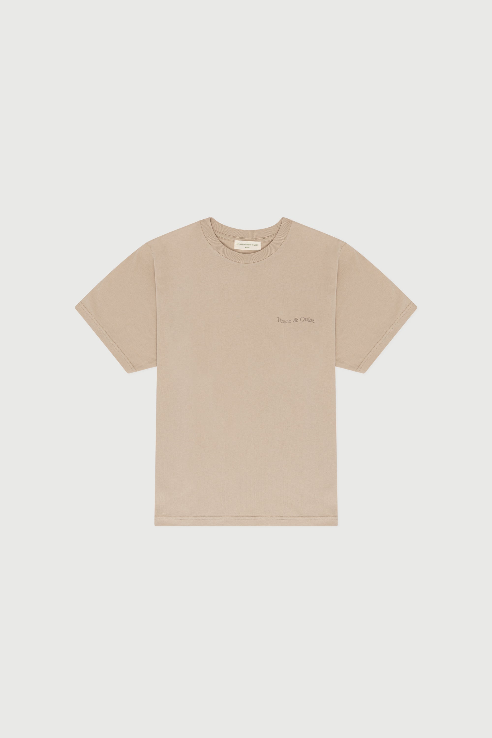Wordmark Tee - Taupe