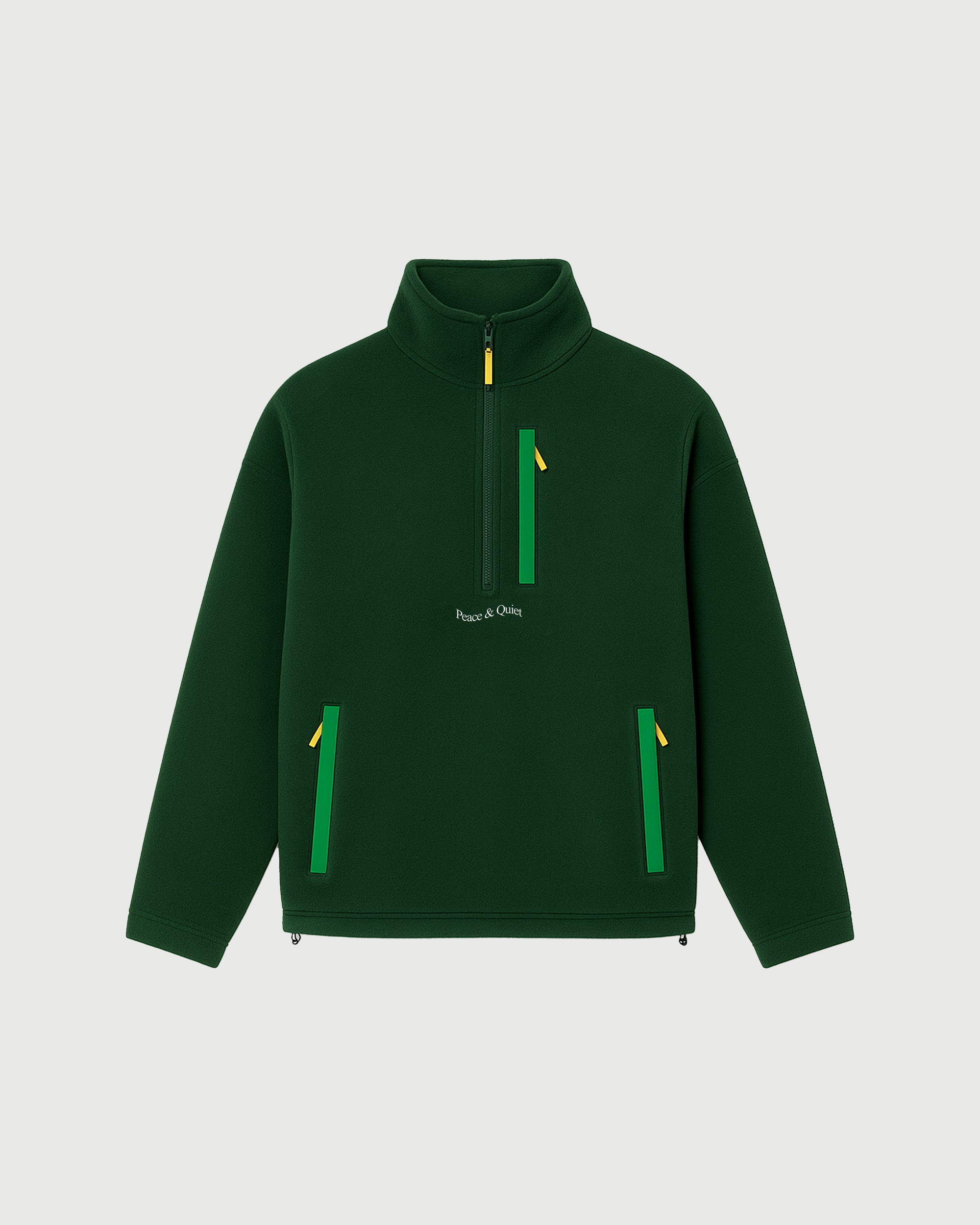 Summit Polar Fleece Quarter Zip - Forest