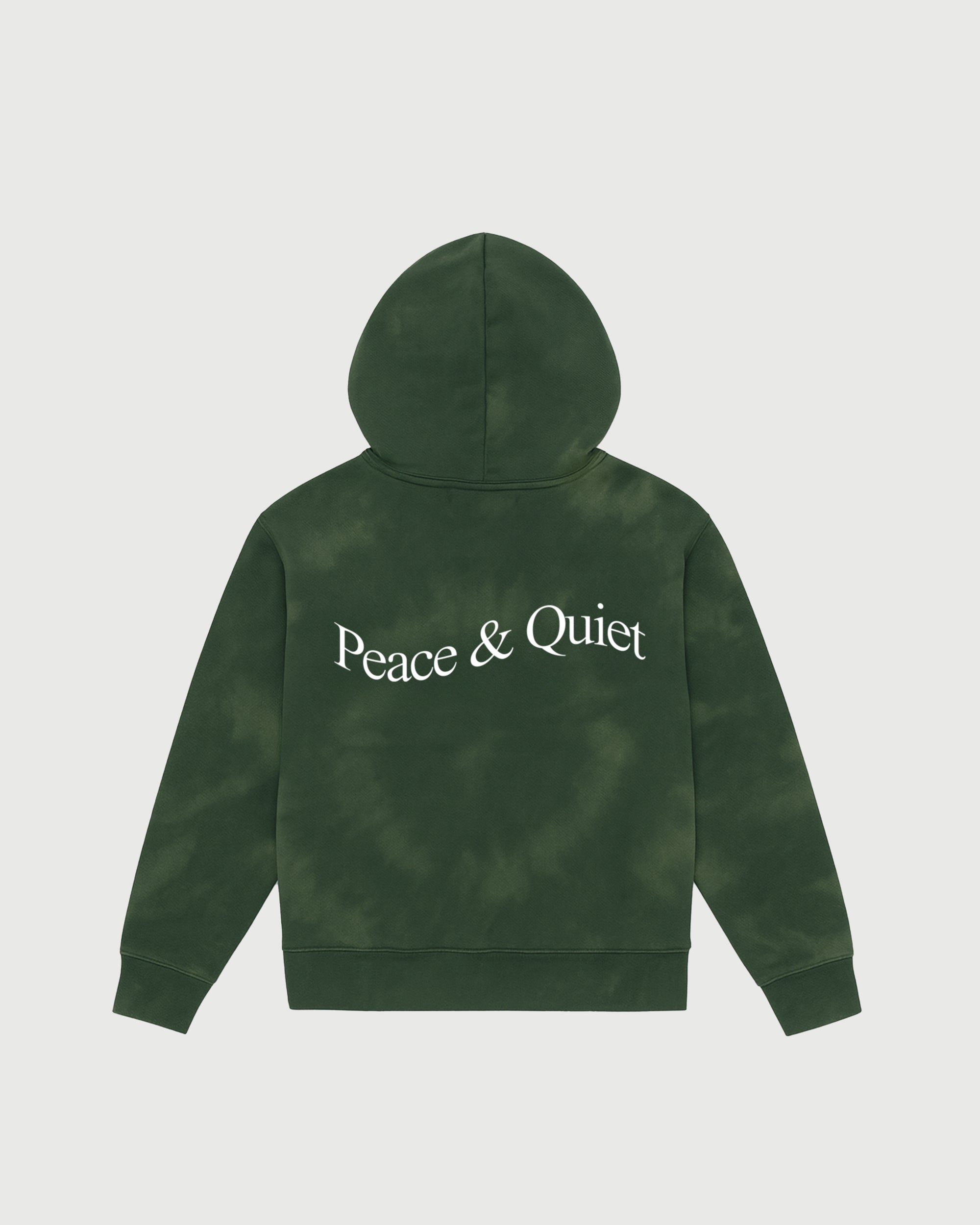 Wordmark Tyedye Hoodie - Forest