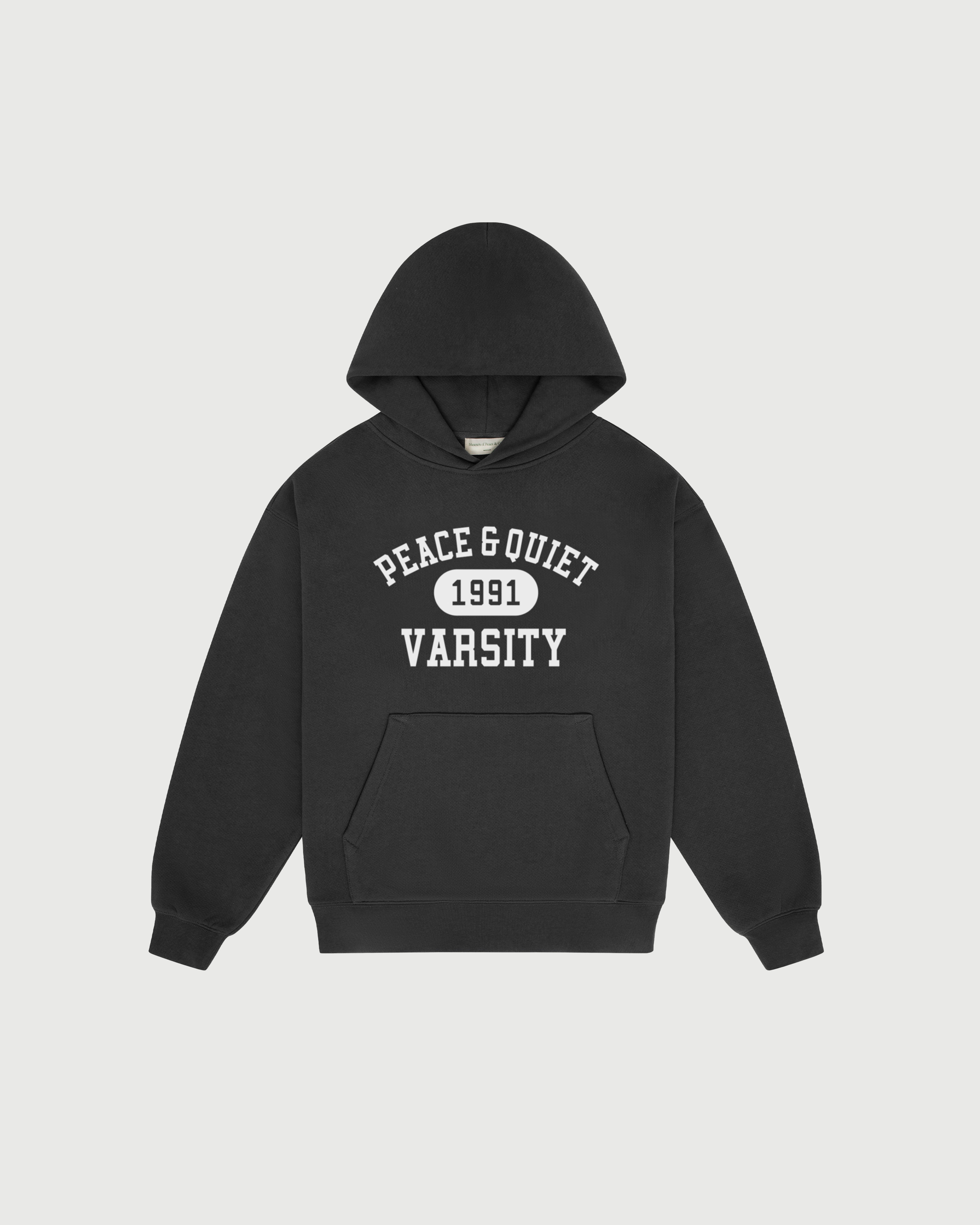 ★HOODHOOD★ Clover Varsity Sweatshirt Black Varsity Sweatshirt (Black) – Blackballed Golf
