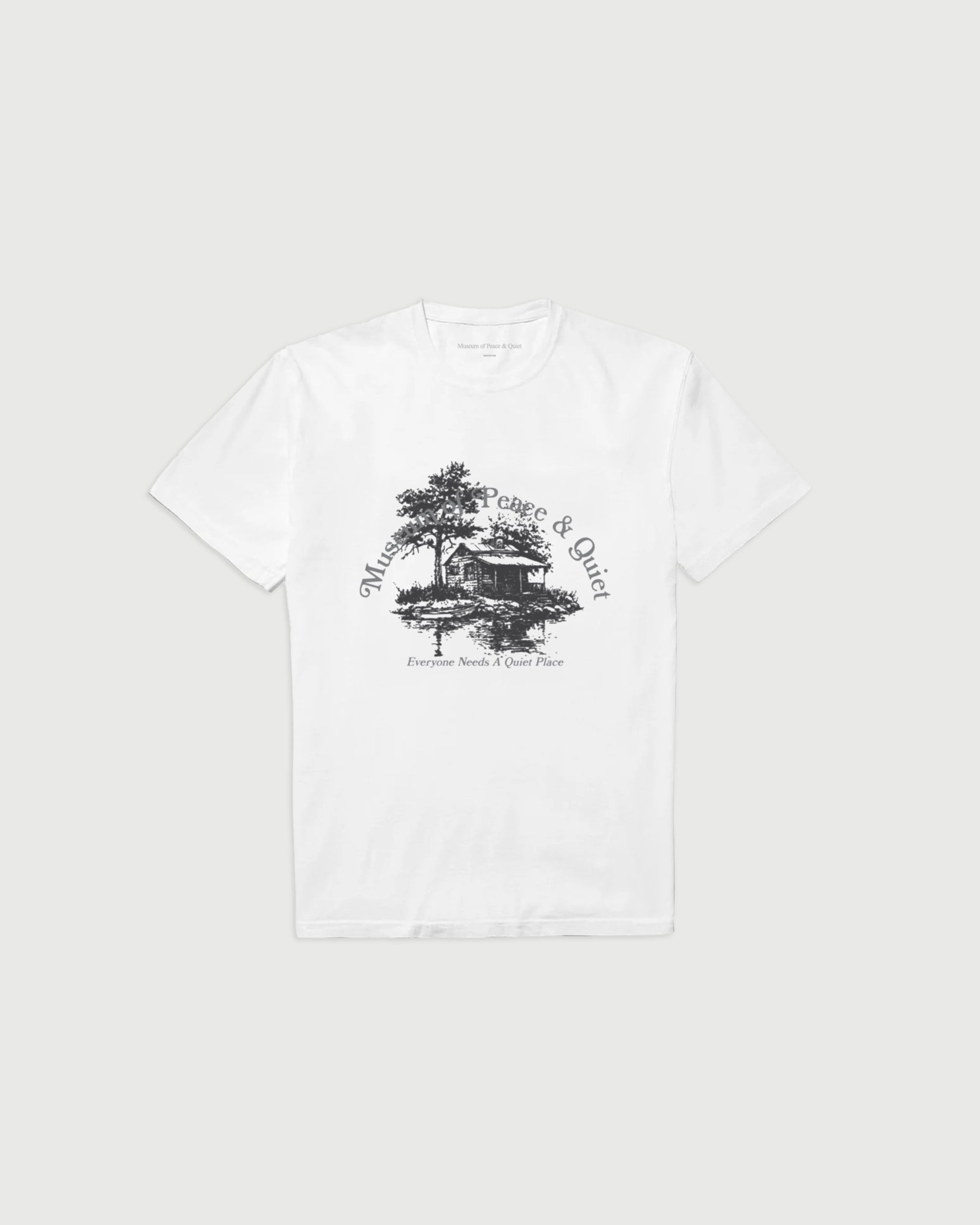 Quiet Place Tee - White