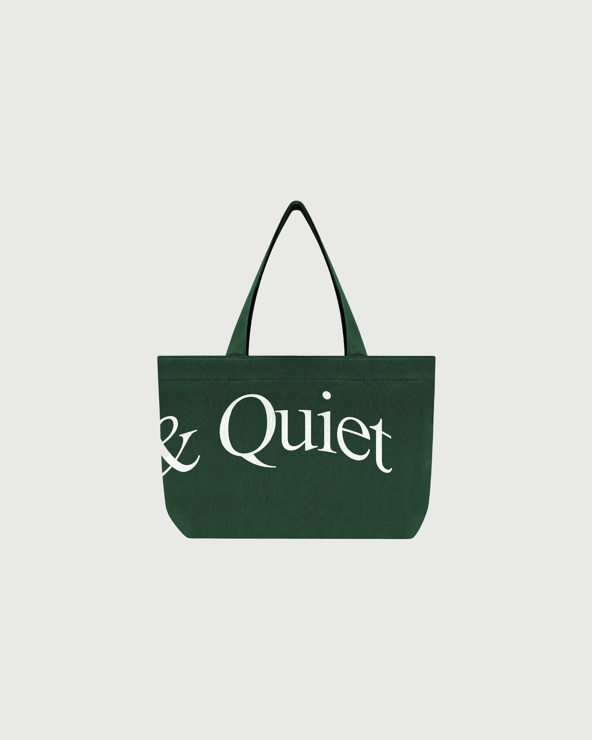 Jumbo Wordmark Tote - Forest