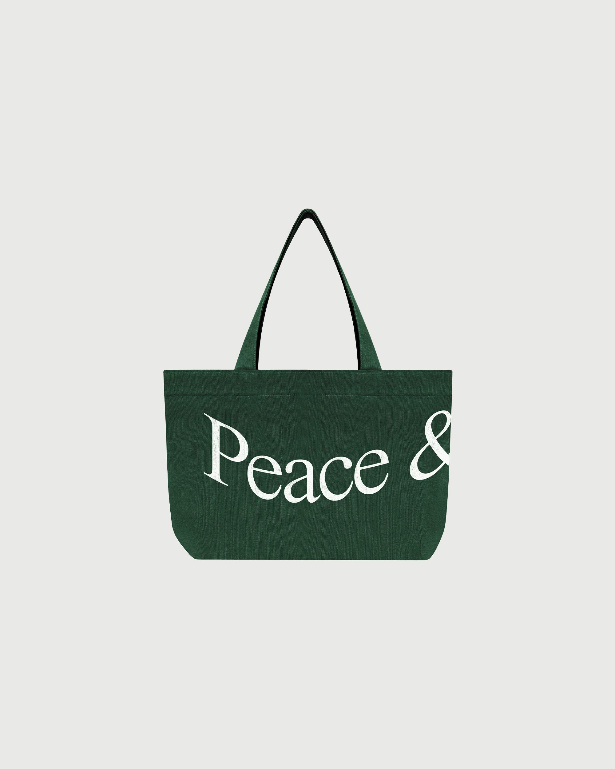 Jumbo Wordmark Tote - Forest