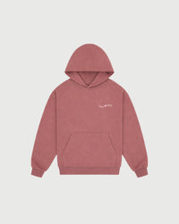 Wordmark Valentine Hoodie - Rose