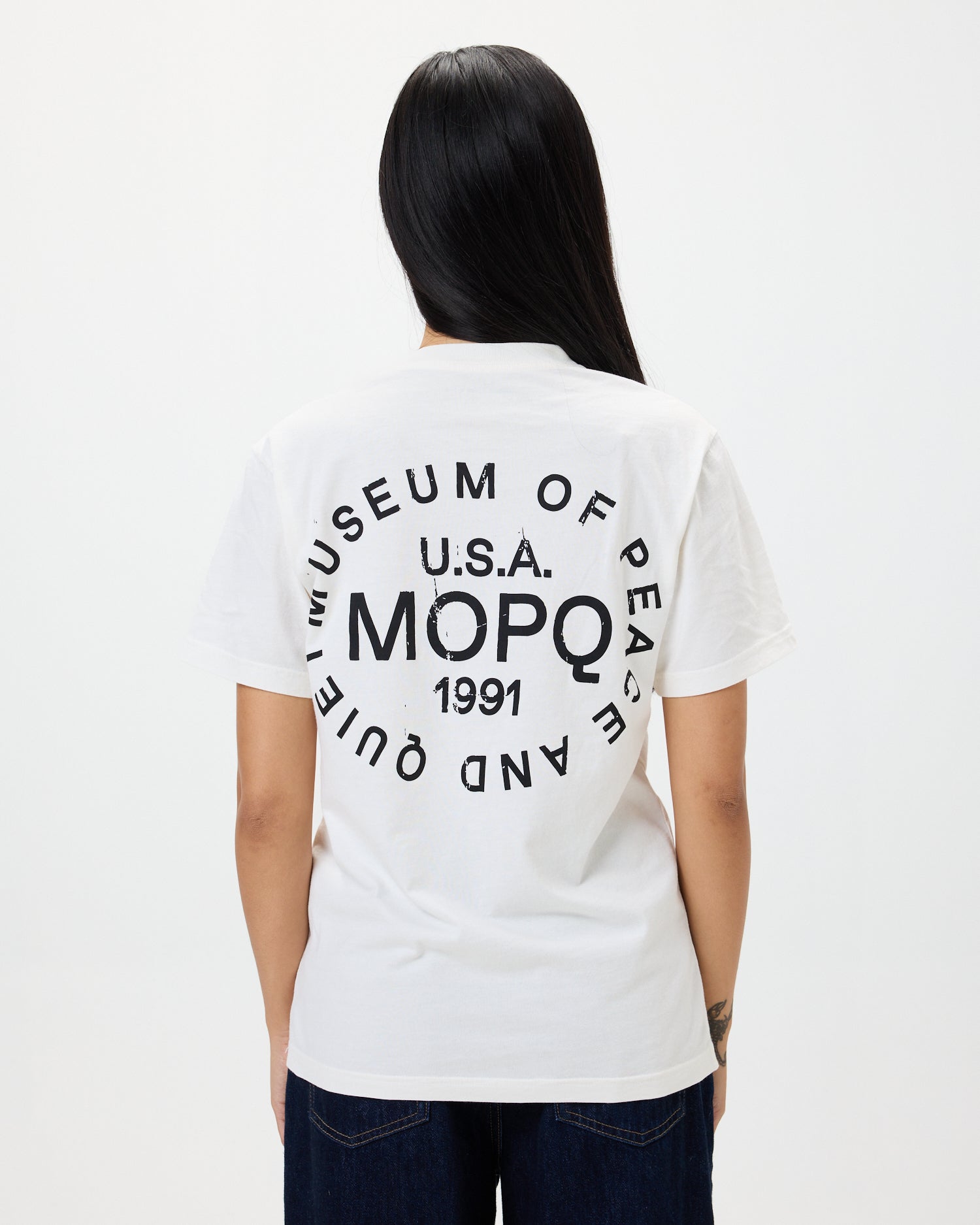 Stamp Tee - White