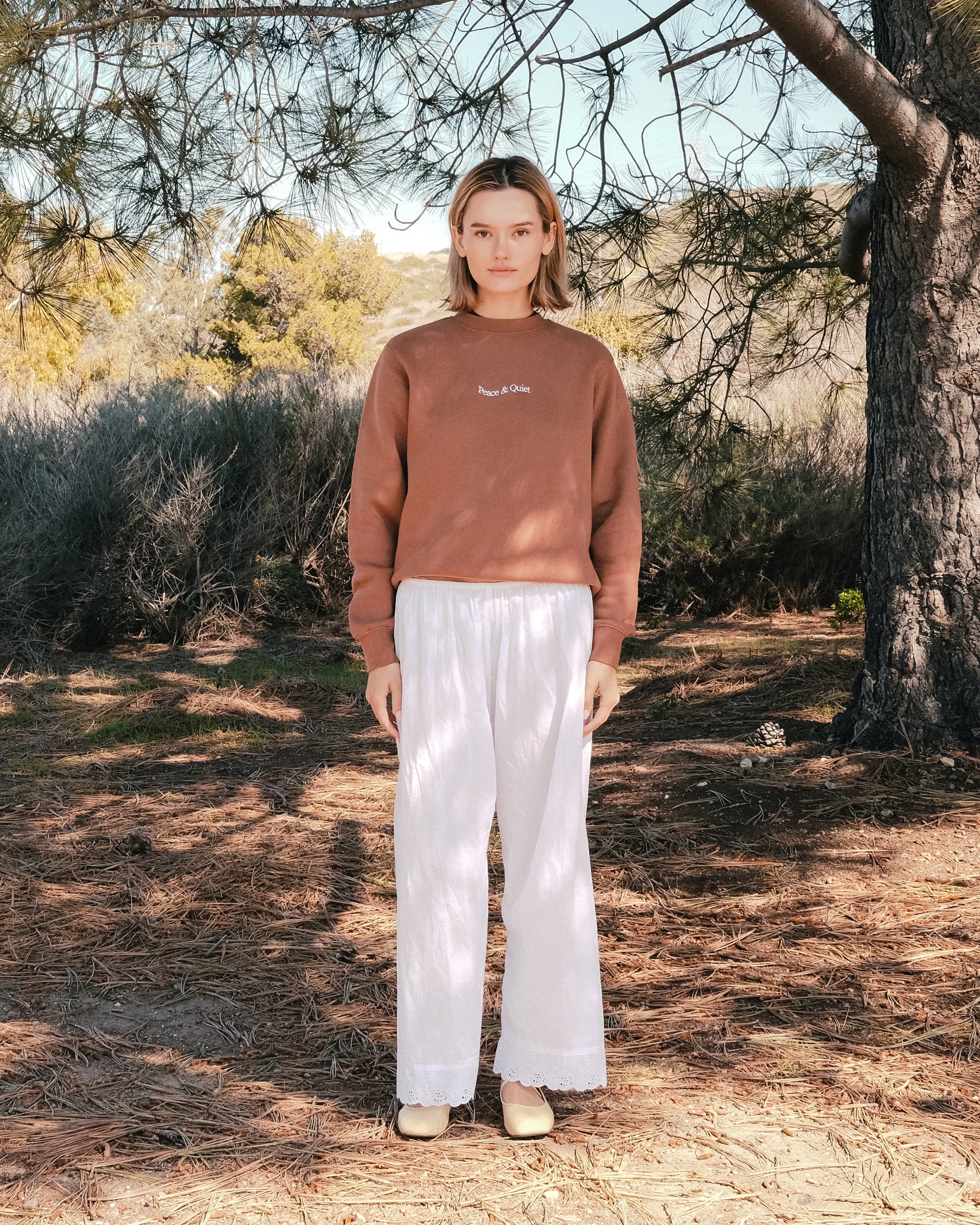 Wordmark Crewneck - Adobe