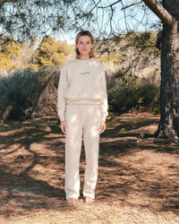 Wordmark Crewneck - Bone