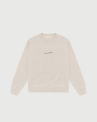 Wordmark Crewneck - Bone