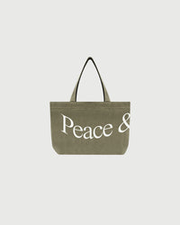 Wordmark Tote - Olive