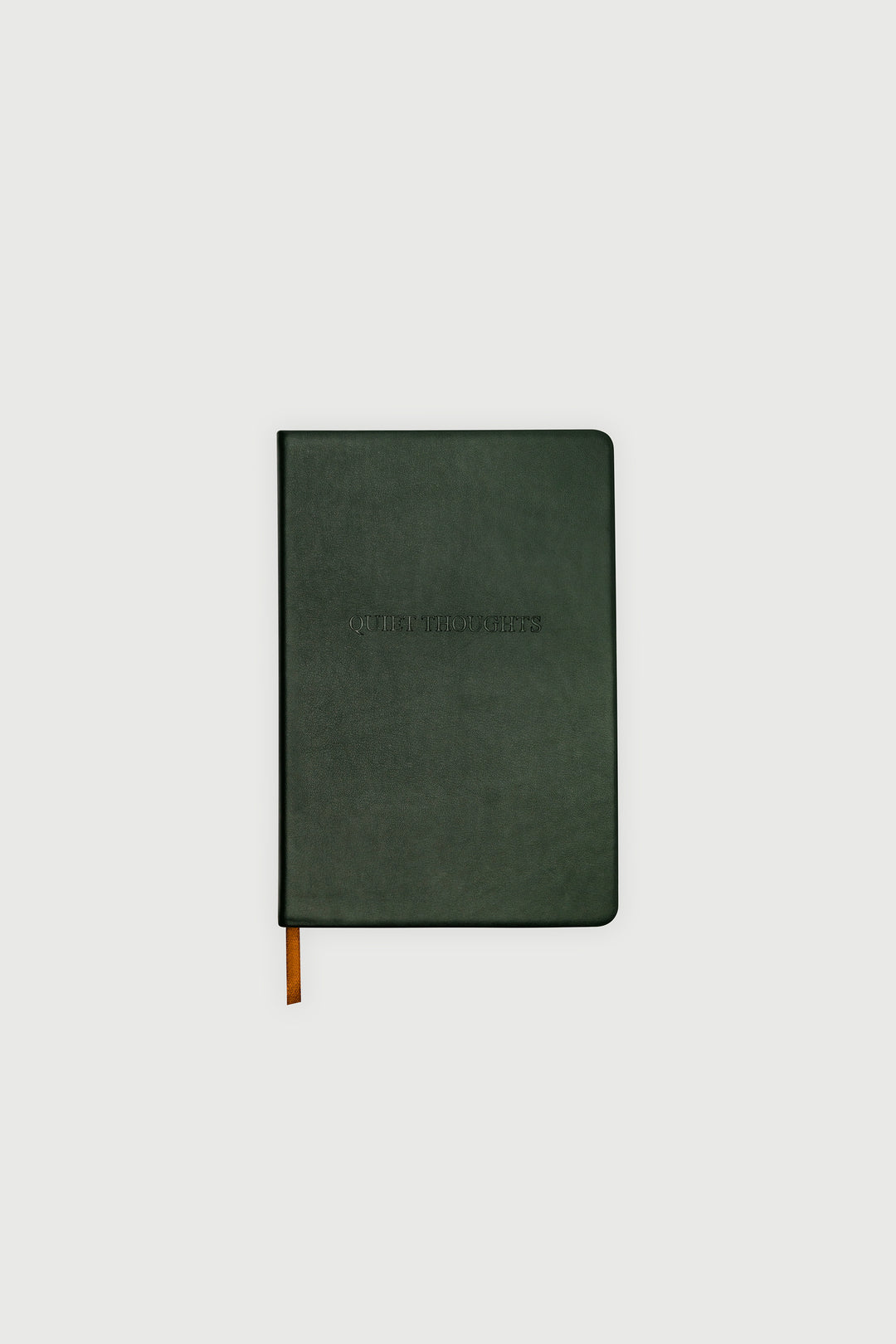 Quiet Thoughts Leather Notebook - Forest