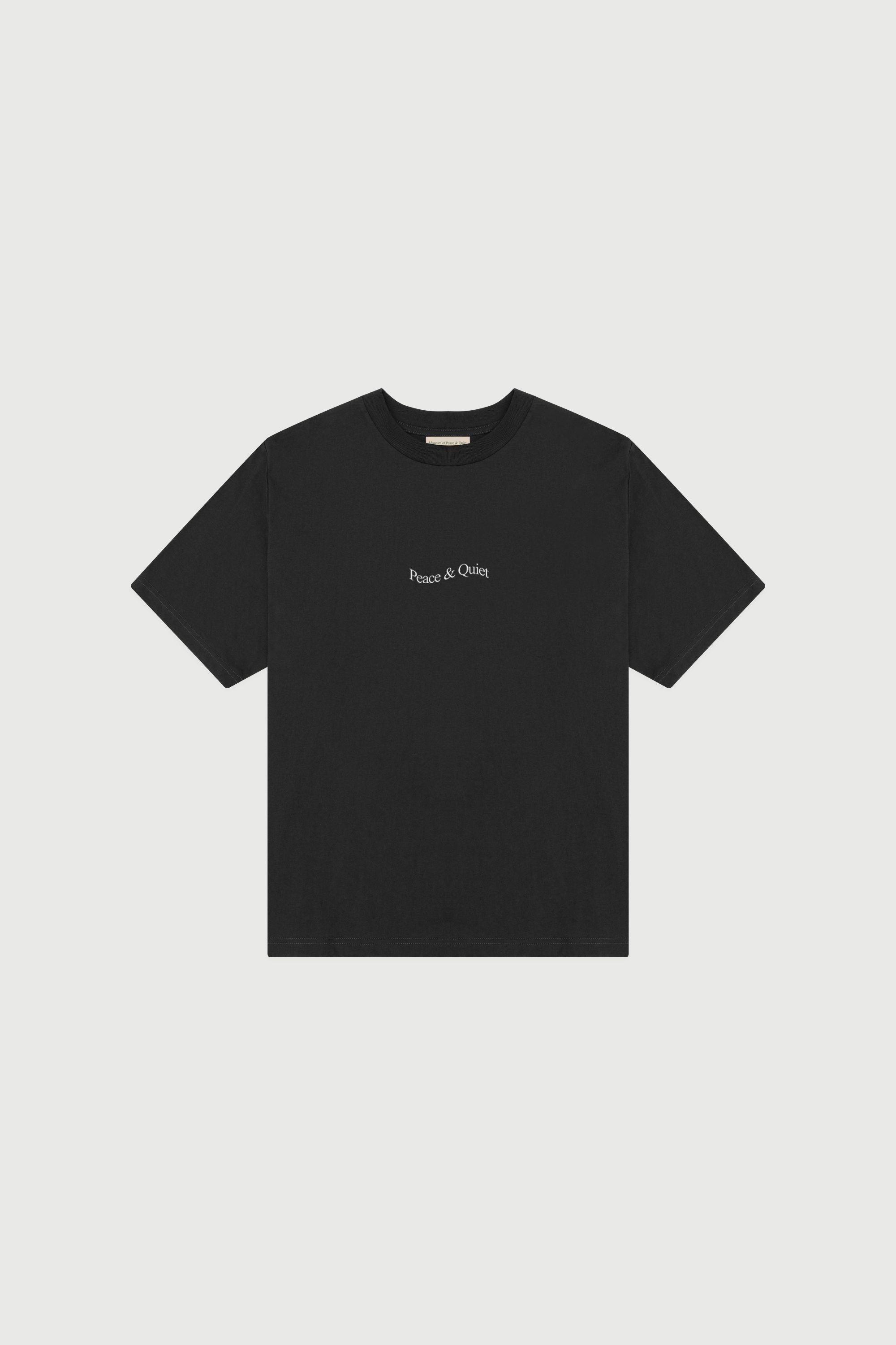 Wordmark T-Shirt - Black — Museum of Peace & Quiet